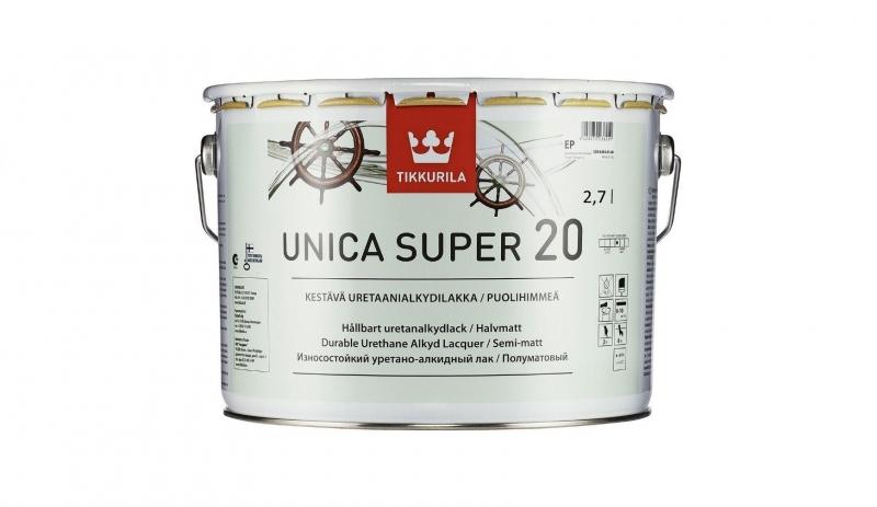 Лак Тиккурила Уника Супер 20 / Лак Tikkurila Unica Super 20