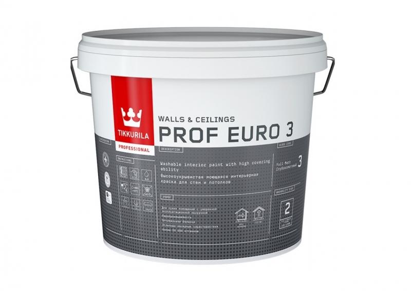 Тиккурила Проф Евро 3 / Tikkurila Prof Euro 3