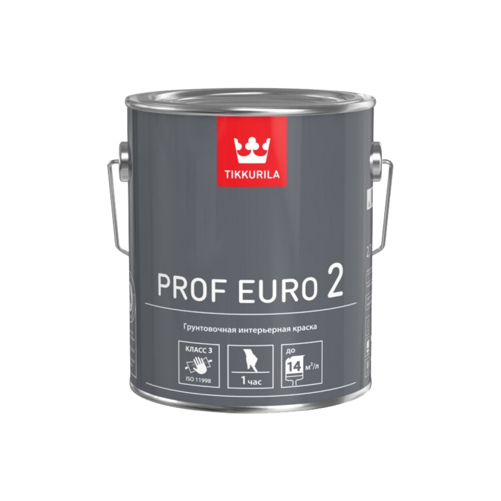 Краска интерьерная PROF EURO 2 9 л.