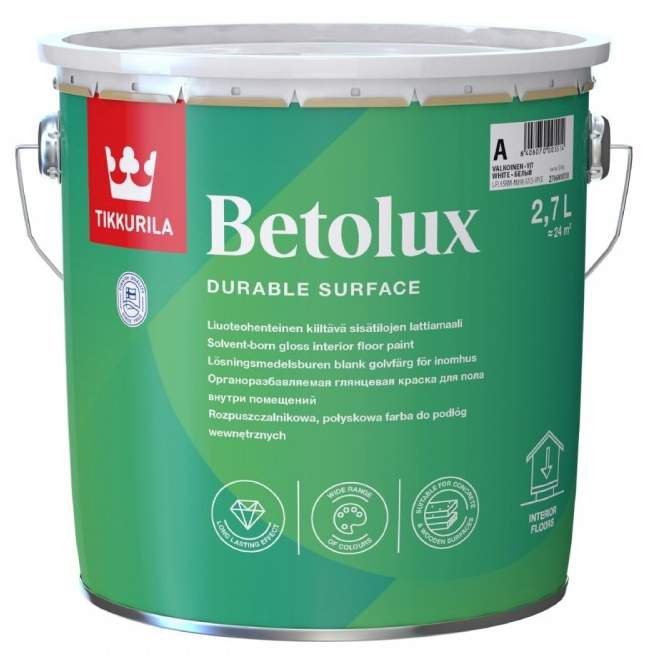 Краска для полов BETOLUX гл 0.9 л.